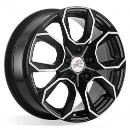 X`trike RST R096 6.5x16 PCD5x112 ET46 DIA 57.1  BK/FP